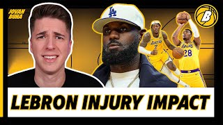 Breaking Lebron James To Miss At Least 3-4 Weeks With Sciatica Injury