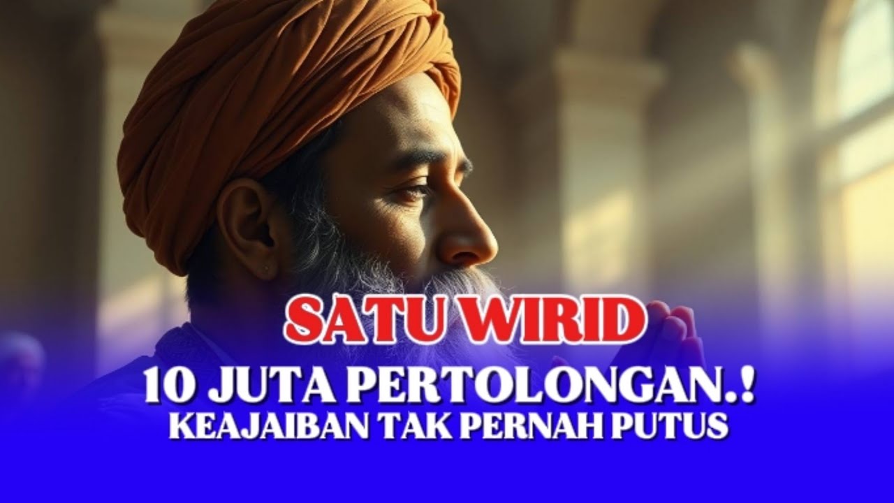 Masya ALLAH🤲 Warisan Wali Agung Pendiri Tarekat Ni'MATULLAH Satu Wirid Sepuluh Juta Pertolongan ‼️