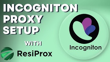 🕵️‍♂️ Stay Undetected with ResiProx + Incogniton: Full Proxy Setup Guide
