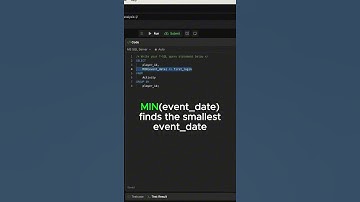 Leetcode 511 - Game Play Analysis I #coding #python #faang #programming #leetcode #sql