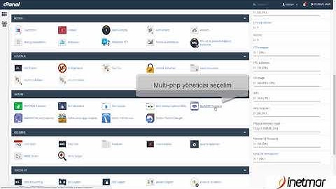 Cpanelde PHP Versiyonu Nasıl Değiştirilir