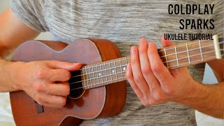 Coldplay - Sparks EASY Ukulele Tutorial With Chords / Lyrics