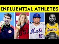 Top 10 Most Influential Athletes Of America 2021 - INFINITE FACTS