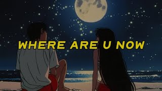Download Lagu skrillex, justin bieber, diplo - where are ü now [ slowed + reverb ] (lyrics) MP3