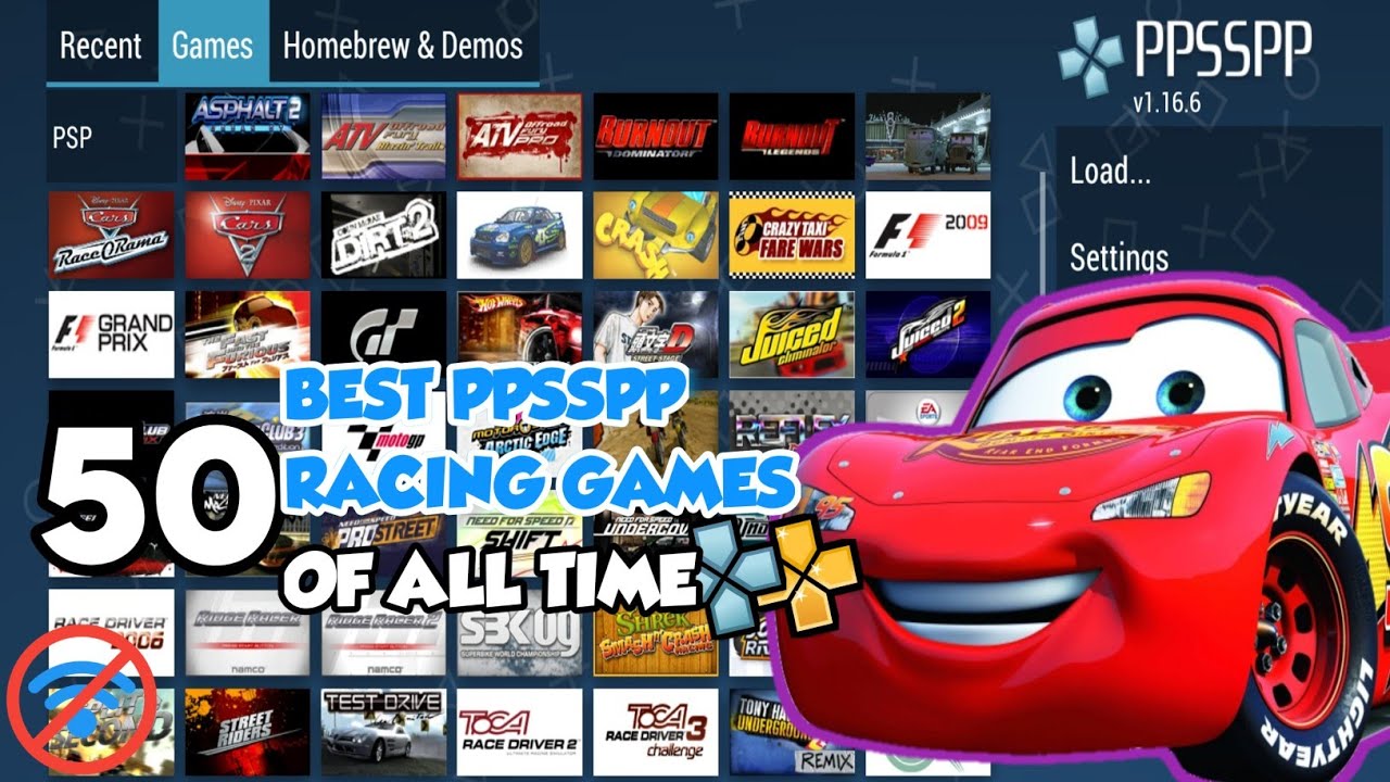 50 Best PPSSPP Racing Games Of All Time PSP GAME EMULATOR ANDROID 