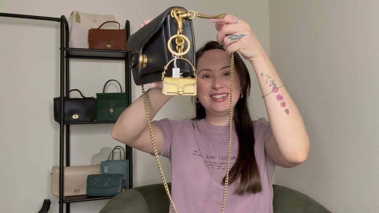 coach TABBY FACTORY限定チャーム タビー バッグ チャーム （キーホルダー・ストラップ）｜COACH