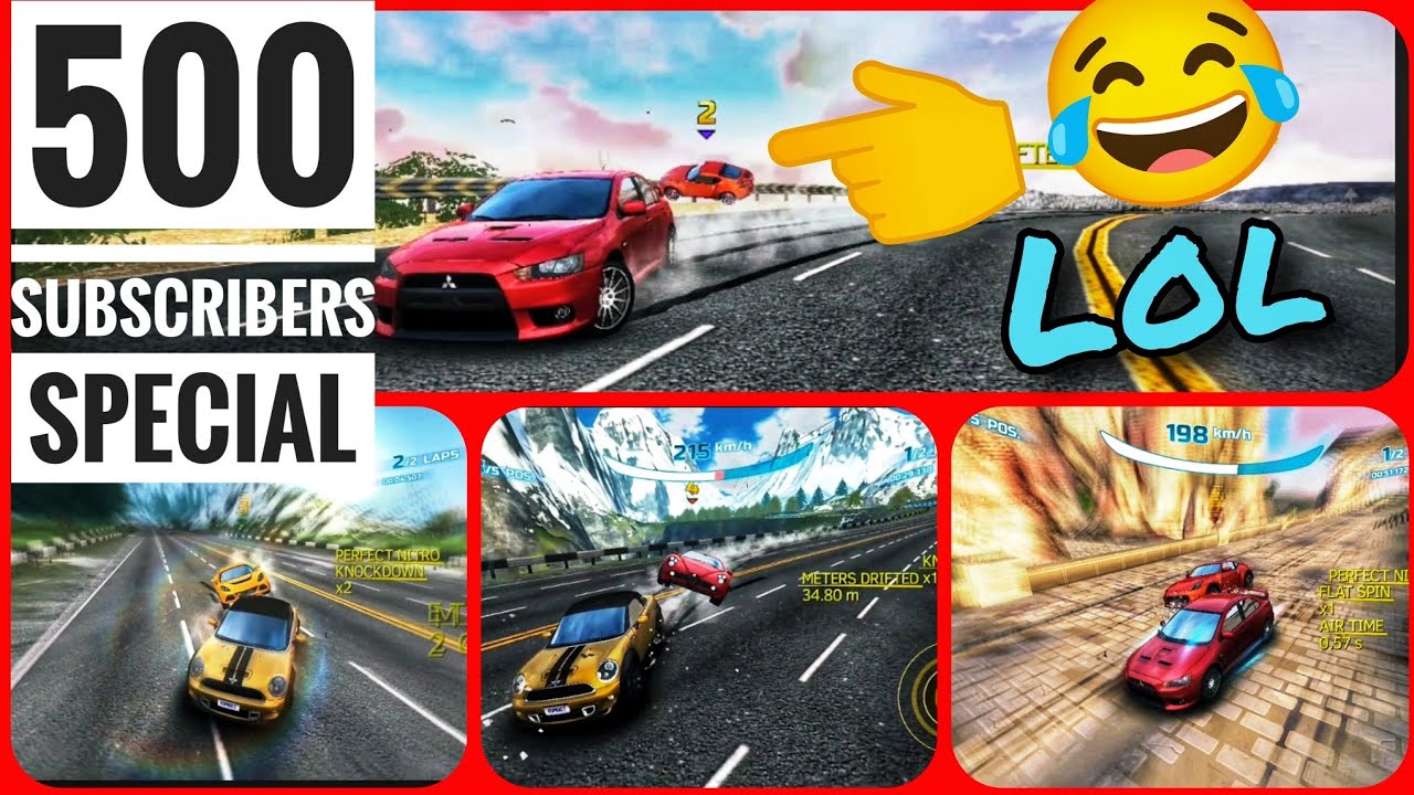 Asphalt Nitro funny moments 😂 || 500 Subscribers special 🥳🥳