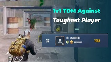 The Impossible 1v1 Challenge against best TDM Player in Pakistan Middle-east top | PUBG Mobile
