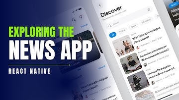 React Native News App UI: Modern, Fast, and Responsive Design🔥