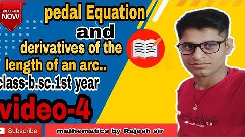 Length of polar Tangent , Normal , subtangent & Sub Normal_B.sc. & B.sc. B.ed_1st_year