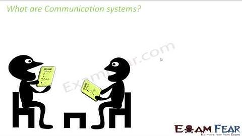 Physics Communication Systems part 1 Introduction CBSE class 12