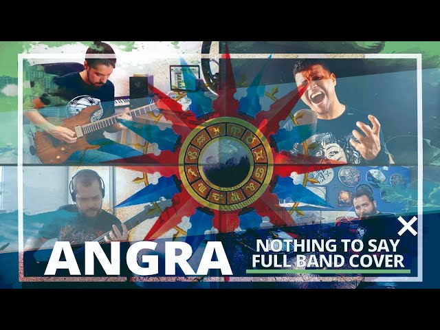 ANGRA - Nothing to Say (Full Band cover) class=