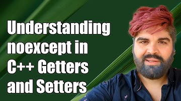 Understanding noexcept Specifier in C++ Getters and Setters Explained