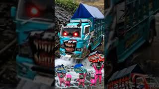 😲 truk oleng joget, lorry video, mobil mobilan, xe tải nhảy, miniature, truck dancing, caminhão 312