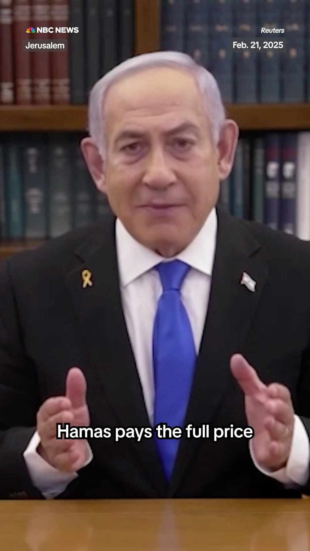 Netanyahu says Hamas will 'pay the full price' for not returning body of Shiri Bibas