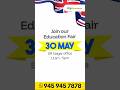 UK Education Fair 2026 | Study in UK for Indian Students | UK Universities, Scholarship &amp; Visa Guide