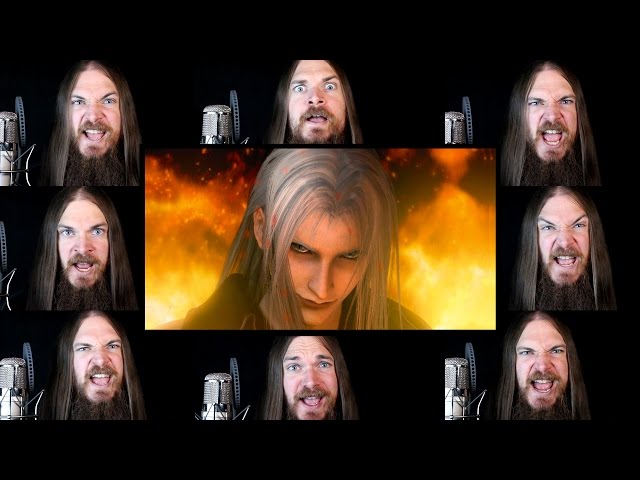 Final Fantasy VII - One Winged Angel Acapella class=