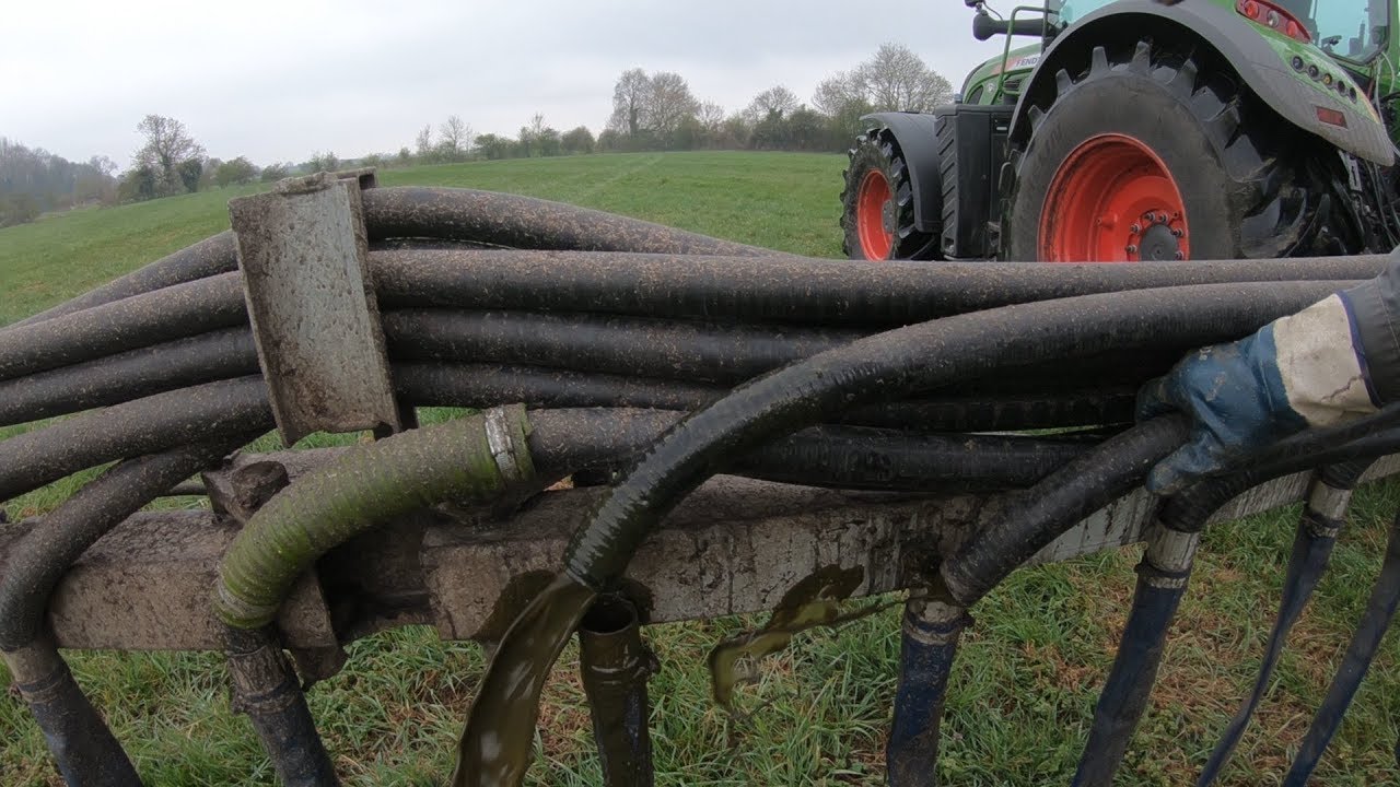 Spreading Umbilical Slurry on GRASS YouTube
