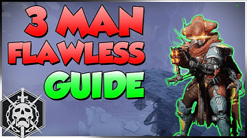 3 Man Flawless Guide (Destiny 2 Deep Stone Crypt)