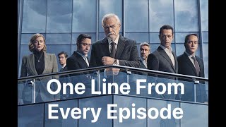 One Line from EVERY EPISODE of Succession