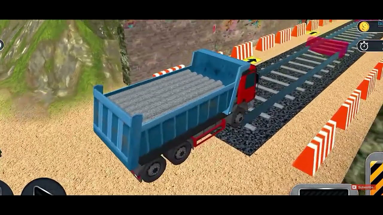 Train Track Builder Simulator City Construction JCB Game 3D Android