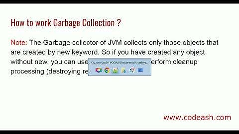 Garbage Collection in java | How does JVM garbage collection work | finalize method in java