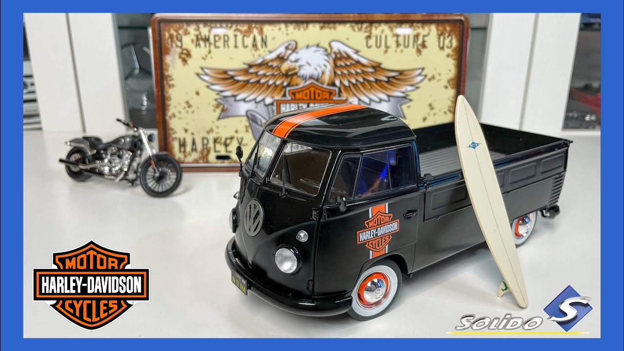 1/19 Volkswagen Kombi Michelin Tire Bus by Solido, Review