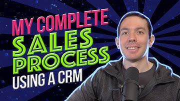 My Complete Sales Process using a CRM