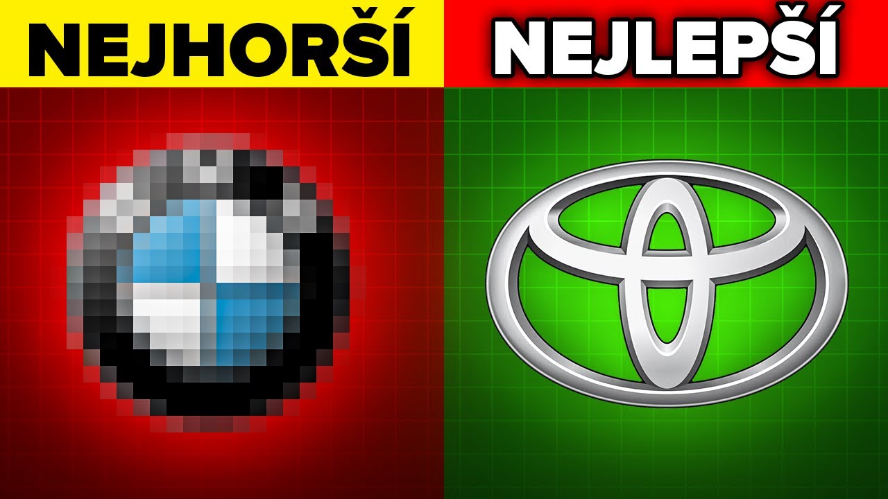Seřadil jsem všechny značky automobilů od nejhorších po nejlepší (velmi překvapivé)