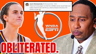 ESPN OBLITERATED for NEXT LEVEL Caitlin Clark HATE! They DISRESPECT the WNBA PHENOM!