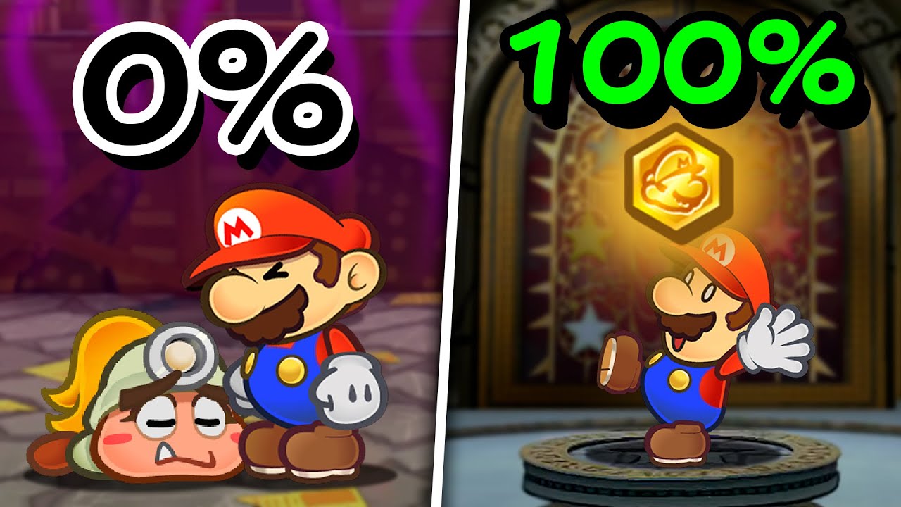 Qué tan DIFICIL es COMPLETAR al 100% Paper Mario la Puerta Milenaria