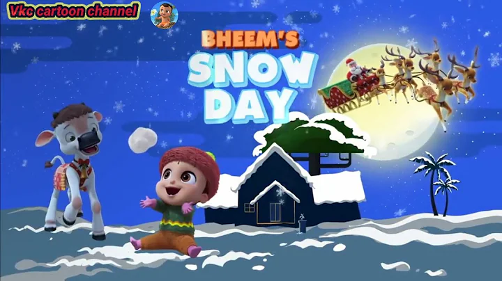Bheem's Snow Day | Little chhota bheem | mighty little bheem | nitflix Jr |