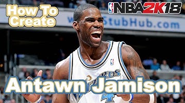 NBA 2K18 How to Create Antawn Jamison with Attributes, Tendencies, and More!