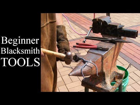 How to Begin Blacksmithing // Beginner Blacksmithing Tools Needed