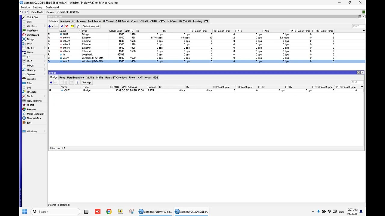 شرح تقنية BCP لاول مره في العالم باستخدام PPPOE عبر سيرفر المايكروتك 