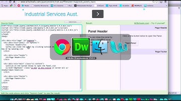 jQueryMobile SetUp and Panels
