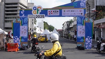 🔴 LIVE - Persiapan Asia Africa Festival 2025 di Braga Kota Bandung 
