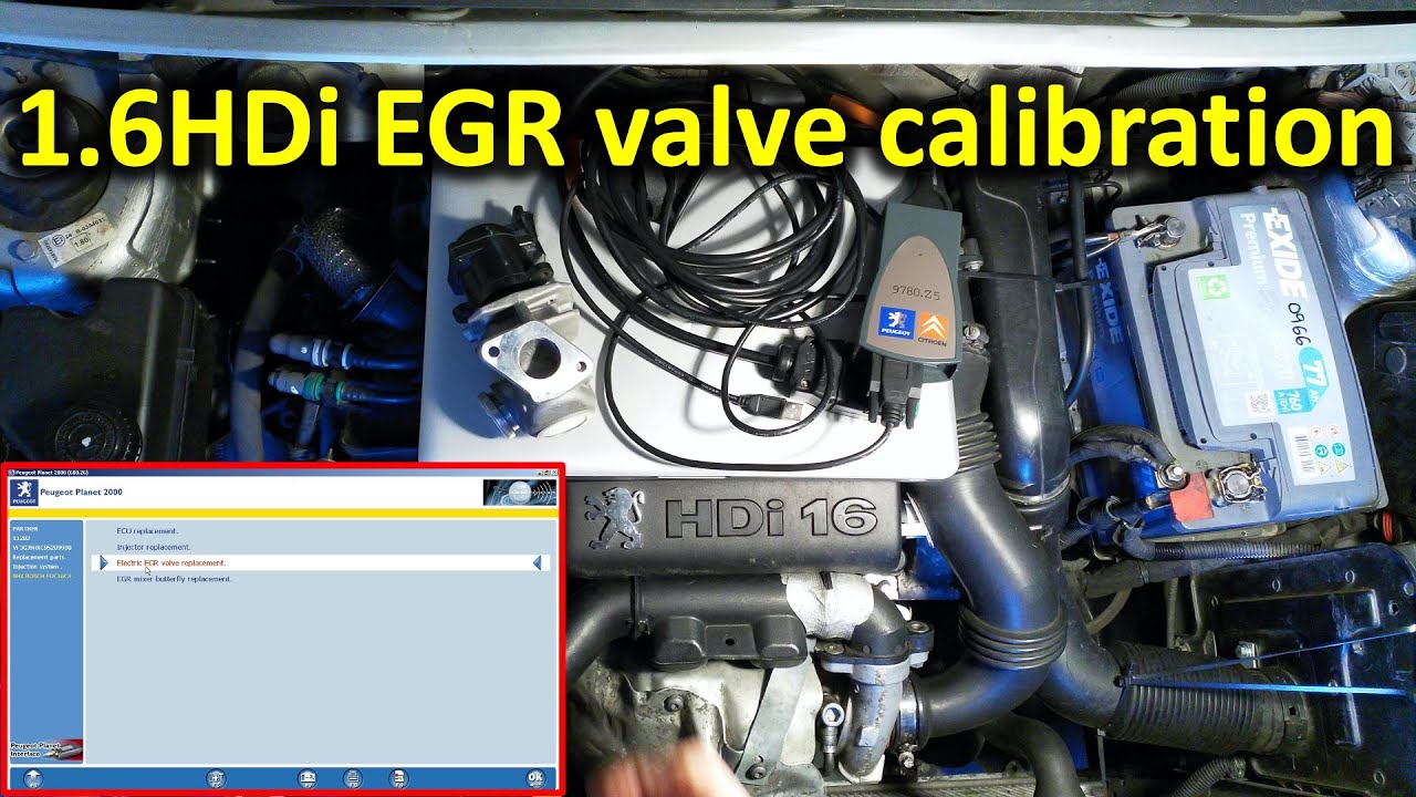 The Complete Guide To Egr Cleaning (1.6Hdi And 1.6Tdci Engines) - Youtube
