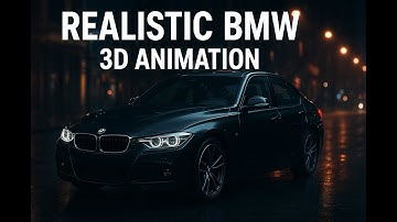 The Ultimate Driving Machine - Realistic BMW 3D Animation [Made in Blender]