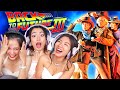 Foreign Girls React |  Back to the Future Part III | First Time Watch