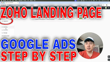 ✅ Hoe u uw Google Ads-account kunt verbinden met de Zoho-landingspagina 🔴