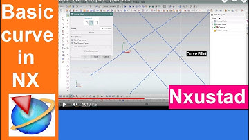 Basic curve in Nx part 2 | Nxustad