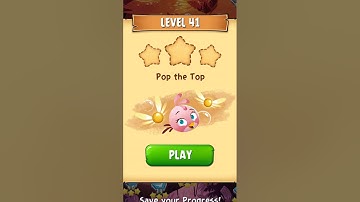 Angry Birds POP Bubble Shooter - Level 41. Gameplay