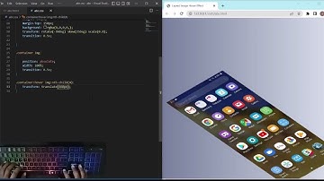ASMR Programming - 3D Layered Image Hover Effect  - No Talking