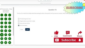 Deep Learning for Developers Assessment Solution  Infosys Springboard  Answers Revealed #infosys