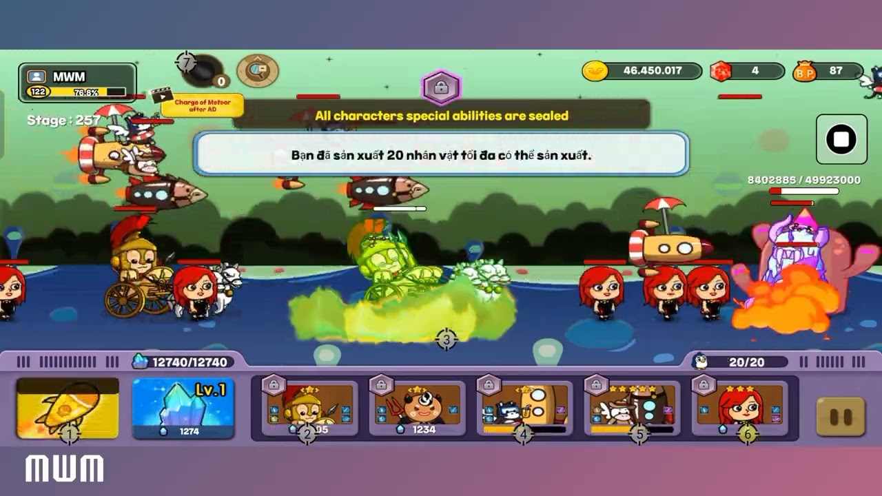 El Dorado Vượt map 13 màn 255 - 259 với sk 300% |MWM|