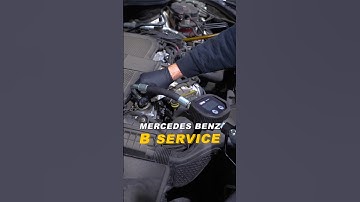 The Mercedes Benz B Service Checklist ✅ 🛠️ #automobile #automotive #mercedesbenz #amg