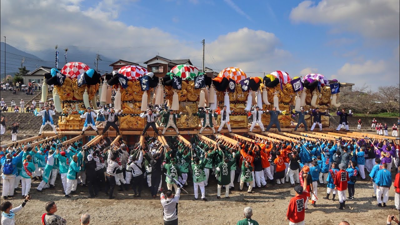 令和6年 西条祭り2024 17日午前 飯積神社祭礼・新居浜市 大生院地区 渦