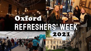 The Week Before Term Started at Oxford | first ball, new room, freshers' fair (vlog)