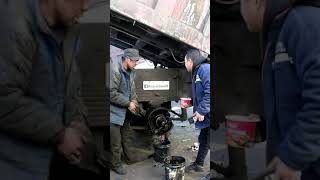 Wheel Bearing Damaged, Replace Oil Seal & Bearing